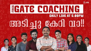 Free GATE Coaching In Kerala  Daily Live  Malayalam  2024 [upl. by Anaoj]