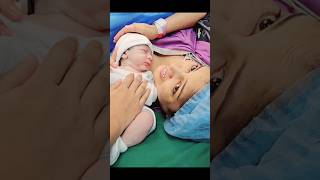 Birth Vlog 👶🥰😍 shorts ytshorts youtubeshorts [upl. by Gypsy]