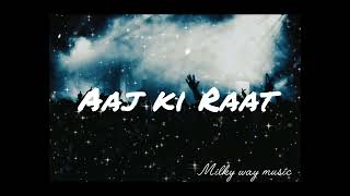 Aaj ki Raatlufi song crazy versionBirohi [upl. by Budworth]