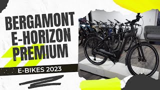 4599 € HighEnd Technologie EBike 2023 Neuheiten BERGAMONT EHORIZON PREMIUM SUV MTB Trekking [upl. by Sherborn]