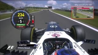 F1 Nurburgring 2013  Valtteri Bottas Onboard [upl. by Ehrsam]