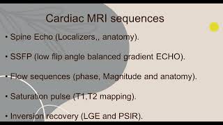 Basics of Cardiac MRI  By Assistant lec Abdul Rahman Foda [upl. by Einalam]