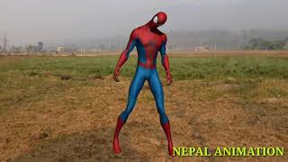 Nepali Machikne Spiderman Nachdai  Official Twake Production [upl. by Angadreme]