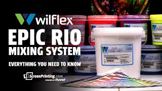 How to Mix PMS Colors with Wilflex’s Epic Rio Mixing System [upl. by Nali517]