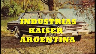 Industria Nacional Argentina Automóviles IKA [upl. by Ahsenet]