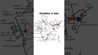 Oil refineries of India [upl. by Snoddy]