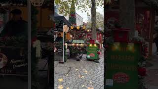 Christmas Market at Reading Town Centre christmas london uk shortsviral santa market [upl. by Elyod]