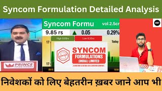 Syncom formulation share latest news  syncom formulation  Syncom formulation share latest news tdy [upl. by Brieta]