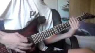 All Shall Perish  Wage Slaves Guitar Cover [upl. by Allix]