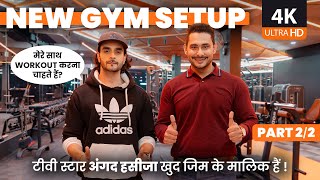 Complete Gym Walkthrough with TV Star ANGAD HASIJA  Part 2  Pro Ultimate Gyms  Sector 117 TDI [upl. by Dowell]