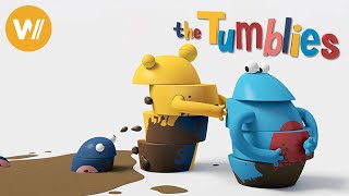 Tumblies  Discovering the world with cartoons Dust bin Mud and Hide and seek  Ep 7 [upl. by Annayar]