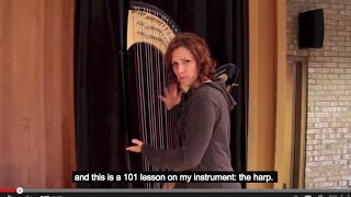 Cours de harpe 101  101 Harp Lesson [upl. by Gulick225]