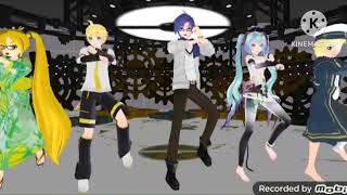 MMD Gangnam Style Vocaloid Full Version [upl. by Trescott197]