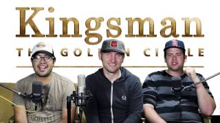 Kingsman 2 The Golden Circle Official Trailer Reaction [upl. by Zinah]