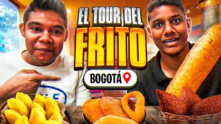 El TOUR del FRITO en BOGOTA🤤🥟  DÍMELO NEGRITOW [upl. by Felder]