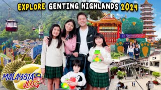 EXPLORE TEMPAT WISATA TERBAIK DI GENTING HIGHLAND MALAYSIA 2024  JOVELYN MICHELLE FAMILY [upl. by Stiegler]