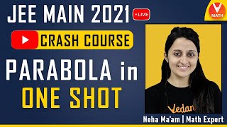 Parabola IIT JEE in 1 Shot  JEE 2021  JEE Math  Crash Course  Vedantu [upl. by Ydiarf]