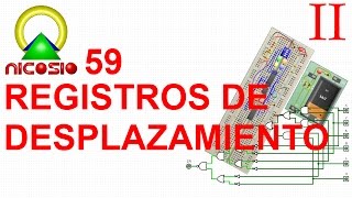 Circuitos digitales 59  Registros de desplazamiento [upl. by Elsilrac577]