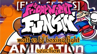 Matt vs BF boxing fight [upl. by Jephthah]