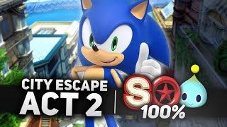 Sonic X Shadow Generations CITY ESCAPE S Rank [upl. by Allemap]