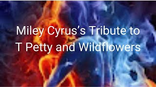 Our First Reaction to M Cyrus tribute to T Petty Wild Flowers on H Stern show from 2017 [upl. by Saalocin]