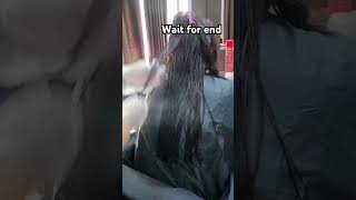 Hair keratin treatmentpleasesubscribemychannel shortvideo 😍❤ [upl. by Bianchi933]