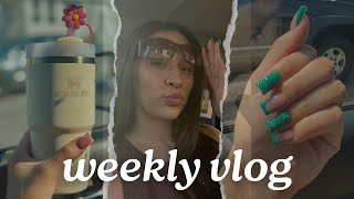 REALISTIC WEEK IN MY LIFE ♡ work life nail appt date night gifted collab  more [upl. by Alika]