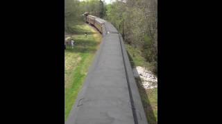 Steam Locomotive 630 in Spencer NC [upl. by Atiraj854]