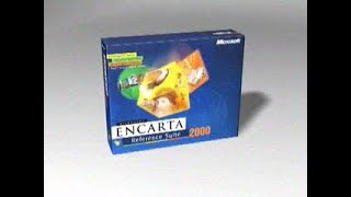 Microsoft Encarta Reference Suite 2000 Ad Video 1999 [upl. by Fotinas]