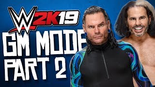 WWE 2K19 GM Mode  quotThe Draftquot  Part 2 WWE 2K19 Universe Mode [upl. by Akeihsat]