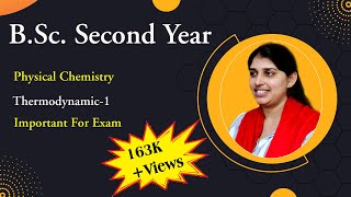 BSc 2nd Year Physical Chemistry Thermodynamics 1 Poonam Mem  Sambhav Institute [upl. by Atiuqel881]