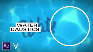 Easy Realistic Water Effect  After Effects Tutorial [upl. by Quinn]