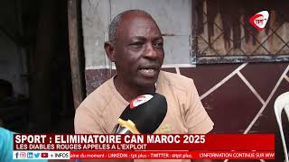 SPORT  ELIMINATOIRE CAN MAROC 2025 CONGO VS AFRIQUE DU SUD MATCH RETOUR [upl. by Nirrep]