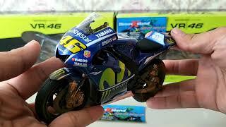 Unboxing New Release Minichamps Valentino Rossi MotoGp Malaysia 2017 Skala 112 [upl. by Yeca]