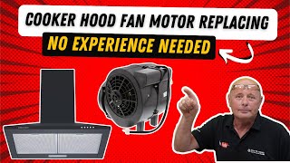 How to replace a fan motor in a cooker hood [upl. by Anahs]