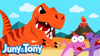 Tyrannosaurus Rex  TRex the King of Dinosaurs  Nursery Rhymes  JunyTony [upl. by Tabatha811]