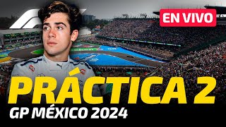 🔴F1 DATACAST  GP MÉXICO🇲🇽 PRÁCTICA 2 FP2  Live Timing y Mapa Virtual EN VIVO [upl. by Sou17]