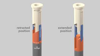 Retractable Ballpoint Pen Mechanism [upl. by Eelsew]