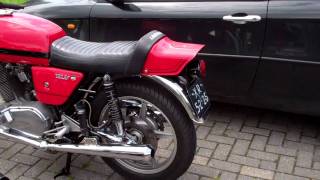 Honda CX 650 Turbo  Laverda 750 SF [upl. by Jona557]