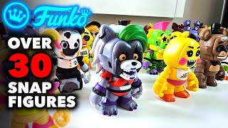 30 FIVE NIGHTS AT FREDDYS FUNKO SNAP FIGURE COLLECTION  2024 Complete FNAF Collection [upl. by Kokaras913]