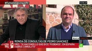 José Carlos Díez quotSi hacemos lo que dice Podemos en España habrá corralitoquot [upl. by Spiegleman]