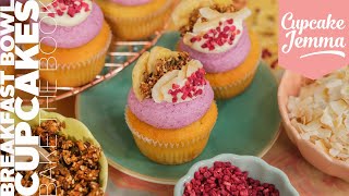 Breakfast Bowl Cupcakes Recipe  Cupcake Jemma [upl. by Milena]