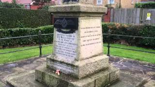 WW1 Zeppelin Crash Site  Cuffley Hertfordshire [upl. by Ikcaj]