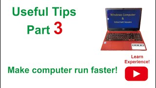 How to make computer run faster  Part 3 [upl. by Lumbard]