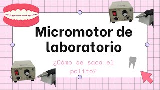 MICROMOTOR DENTAL STRONG 90  ¿CÓMO SE USA [upl. by Ryter546]