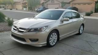 2015 Honda Accord V6 EXL with Navigation Upgrades [upl. by Emelun]