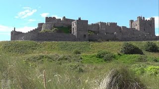 Visiting Bamburgh Castle Northumberland England [upl. by Yrroc]