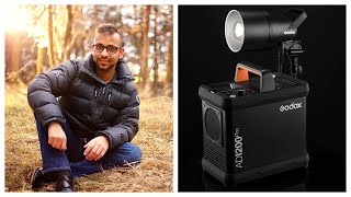 Faking Golden Hour With The Godox AD1200 Pro [upl. by Sisson]