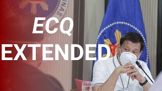 LIVESTREAM President Duterte extends ECQ in NCR other highrisk areas  Replay [upl. by Enyar]