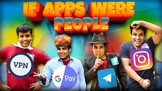 If Apps Were People  The HalfTicket Shows [upl. by Adriell]